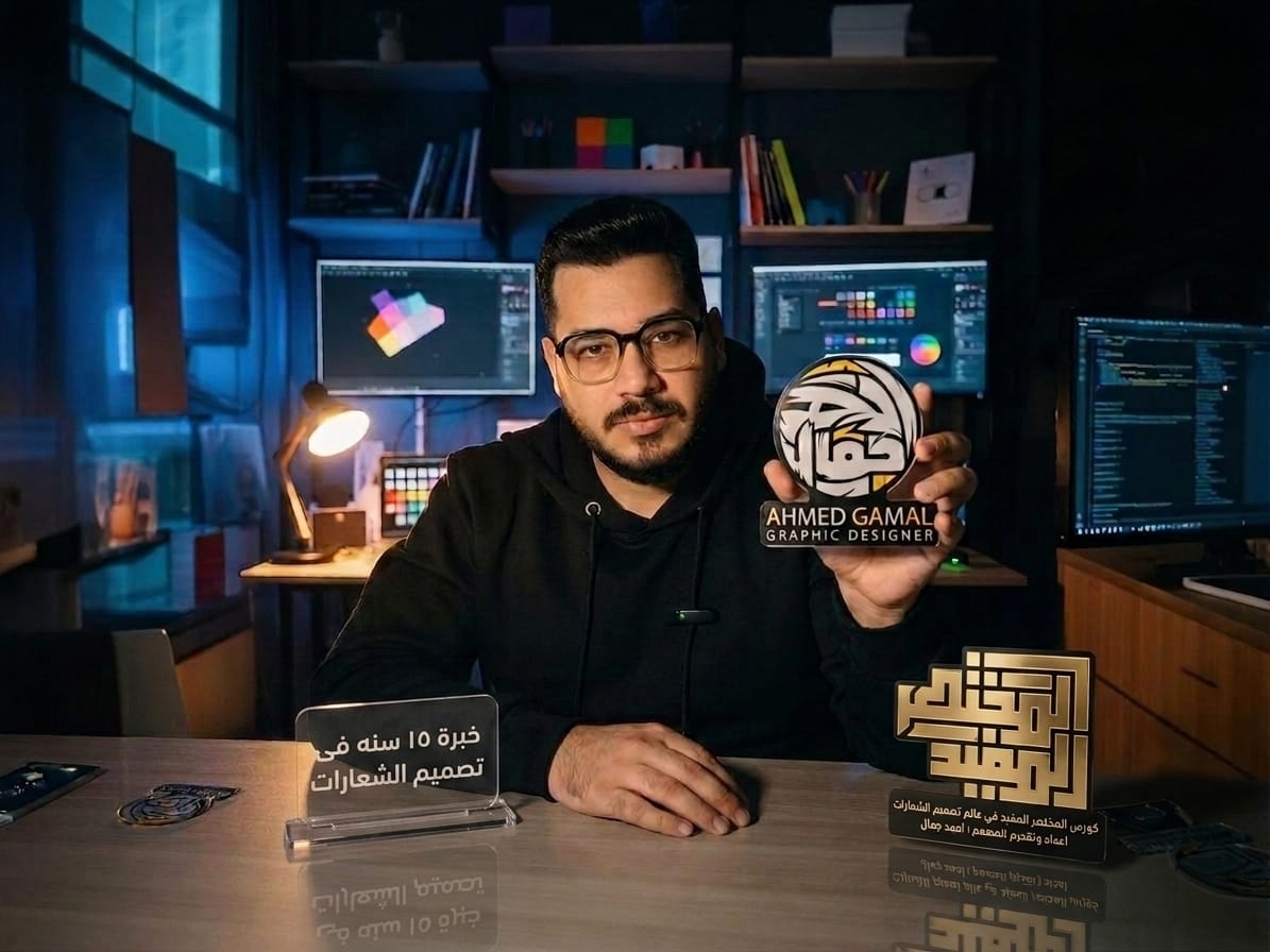 كورس المختصر المفيد في عالم تصميم الشعارات وكيفية الربح منه